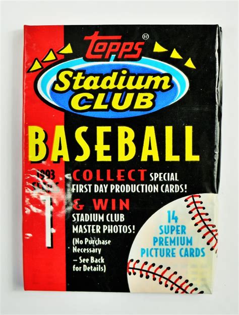 50 shipping. . 1993 topps stadium club series 1 most valuable cards